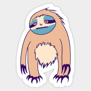 Sloth Monster Sticker